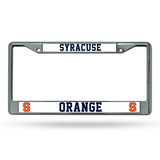 Syracuse Orange Chrome License Plate Frame