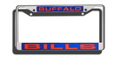 Buffalo Bills Laser Cut Chrome License Plate Frame