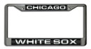 Chicago White Sox Laser Cut Chrome License Plate Frame
