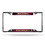 Arizona Cardinals License Plate Frame Chrome EZ View