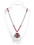 Ohio State Buckeyes Beads with Medallion Mardi Gras Style