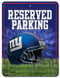 New York Giants Sign Metal Parking