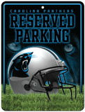Carolina Panthers Sign Metal Parking