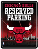 Chicago Bulls Sign Metal Parking