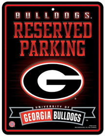 Georgia Bulldogs Sign Metal Parking