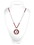 Alabama Crimson Tide Beads with Medallion Mardi Gras Style