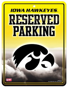 Iowa Hawkeyes Sign Metal Parking