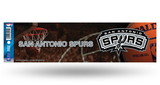 San Antonio Spurs Bumper Sticker - Glitter