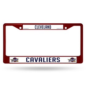 Cleveland Cavaliers License Plate Frame Metal Maroon