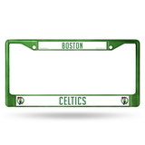 Boston Celtics License Plate Frame Metal Green