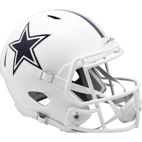 Dallas Cowboys Helmet Riddell Replica Full Size Speed Style On-Field Alternate