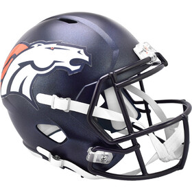 Denver Broncos Helmet Riddell Replica Full Size Speed Style 2024