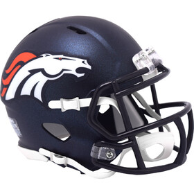 Denver Broncos Helmet Riddell Replica Mini Speed Style 2024