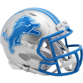 Detroit Lions Helmet Riddell Replica Mini Speed Style 2024