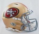 San Francisco 49ers Revolution Speed Pro Line Helmet