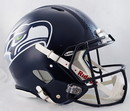Seattle Seahawks Speed Pro Line Helmet - Stripe Decal