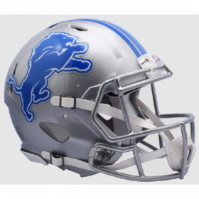 Detroit Lions Helmet Riddell Authentic Full Size Speed Style