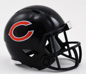 Chicago Bears Helmet Riddell Pocket Pro Speed Style