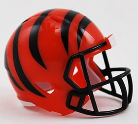 Cincinnati Bengals Helmet Riddell Pocket Pro Speed Style