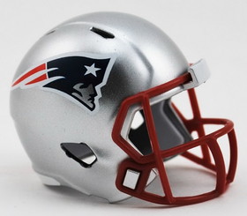 New England Patriots Helmet Riddell Pocket Pro Speed Style