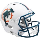 Miami Dolphins Helmet Replica Full Size Speed Style 1997-2012 T/B