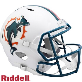 Miami Dolphins Helmet Replica Full Size Speed Style 1997-2012 T/B