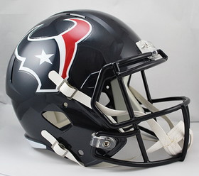 Houston Texans Helmet Riddell Replica Full Size Speed Style