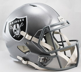 Las Vegas Raiders Helmet Riddell Replica Full Size Speed Style
