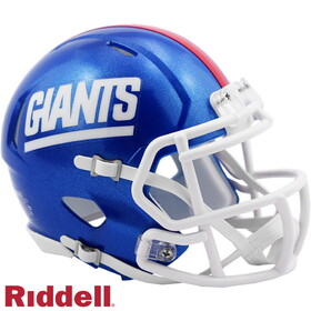 New York Giants Helmet Riddell Replica Mini Speed Style Color Rush