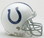 Indianapolis Colts Replica Mini Helmet w/ Z2B Face Mask 2004-2019 Throwback