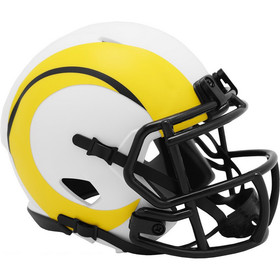 Los Angeles Rams Helmet Riddell Replica Mini Speed Style Lunar Eclipse Alternate