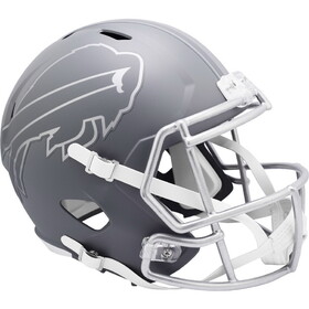 Buffalo Bills Helmet Riddell Replica Full Size Speed Style Slate Alternate