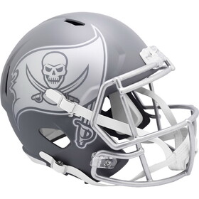 Tampa Bay Buccaneers Helmet Riddell Replica Full Size Speed Style Slate Alternate