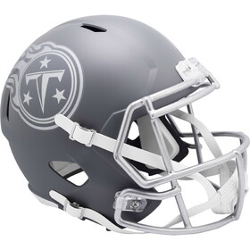 Tennessee Titans Helmet Riddell Replica Full Size Speed Style Slate Alternate