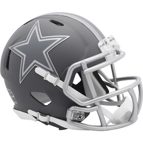 Dallas Cowboys Helmet Riddell Replica Mini Speed Style Slate Alternate