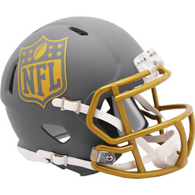 NFL Shield Helmet Riddell Replica Mini Speed Style Slate Alternate