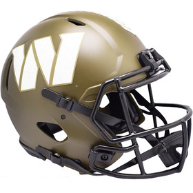Washington Commanders Helmet Riddell Authentic Full Size Speed Style Salute To Service