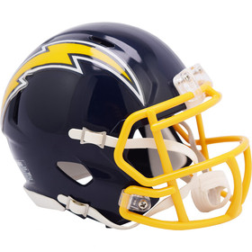 Los Angeles Chargers Helmet Riddell Replica Mini Speed Style 1974-1987 T/B