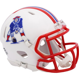 New England Patriots Helmet Riddell Replica Mini Speed Style 1990-1992 T/B