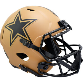 Dallas Cowboys Helmet Riddell Replica Full Size Speed Style Salute To Service 2023
