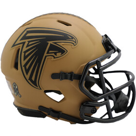 Atlanta Falcons Helmet Riddell Replica Mini Speed Style Salute To Service 2023