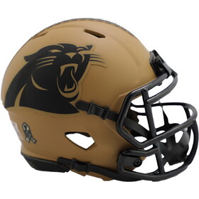 Carolina Panthers Helmet Riddell Replica Mini Speed Style Salute To Service 2023