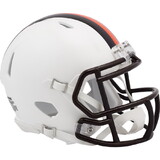 Cleveland Browns Helmet Riddell Replica Mini Speed Style On-Field Alternate 2023 White Out