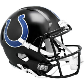 Indianapolis Colts Helmet Riddell Replica Full Size Speed Style On-Field Alternate 2023 Indiana Nights