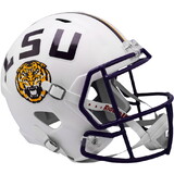 LSU Tigers Helmet Riddell Replica Full Size Speed Style White