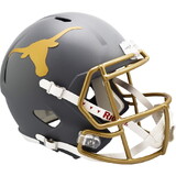Texas Longhorns Helmet Riddell Replica Full Size Speed Style Slate Alternate