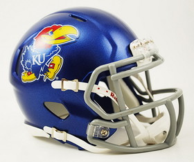 Kansas Jayhawks Speed Mini Helmet