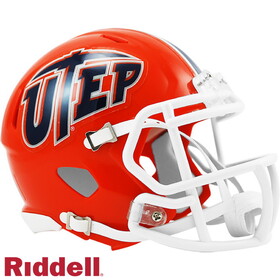 UTEP Miners Helmet Riddell Replica Mini Speed Style