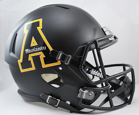 Appalachian State Mountaineers Helmet - Riddell Replica Full Size - Speed Style