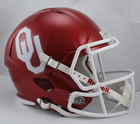 Oklahoma Sooners Helmet Riddell Replica Full Size Speed Style